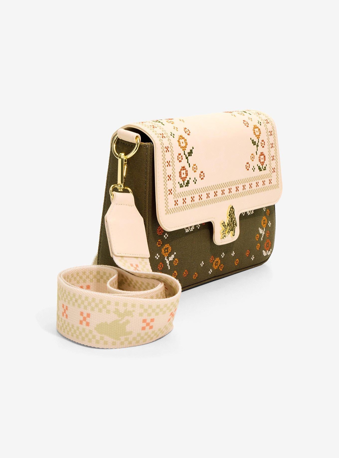 Cartera cruzada floral Winnie the Pooh