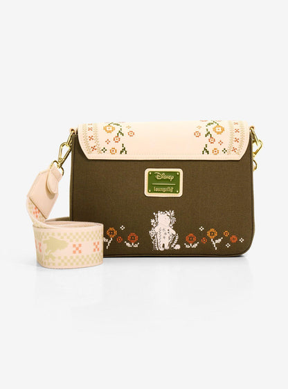 Cartera cruzada floral Winnie the Pooh