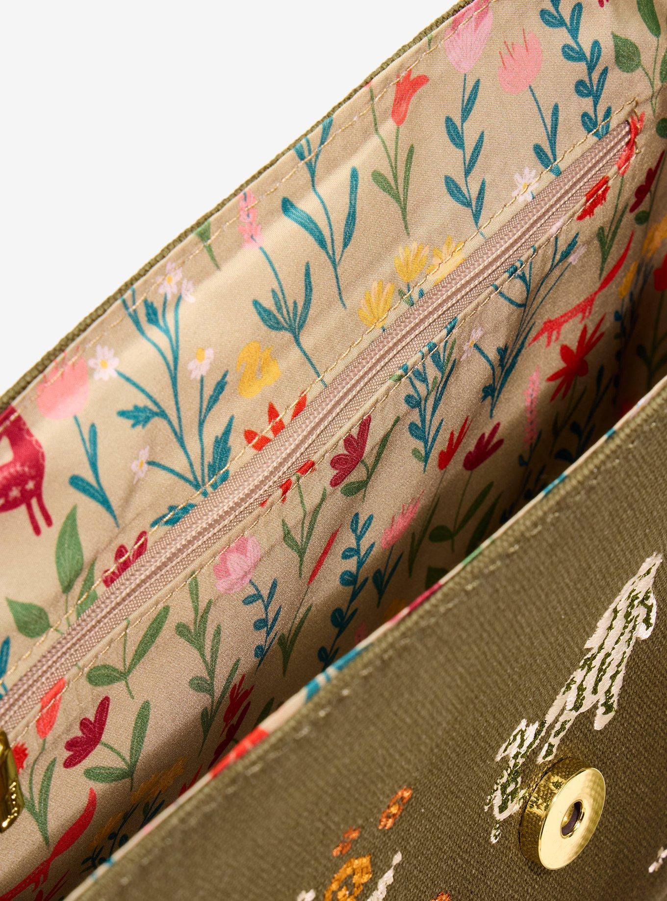 Cartera cruzada floral Winnie the Pooh
