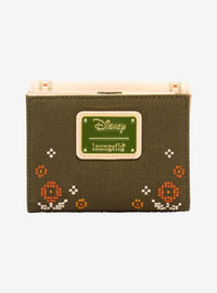 Billetera floral de Winnie the Pooh con bordado