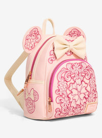 Mochila mini floral con orejas de Minnie Mouse
