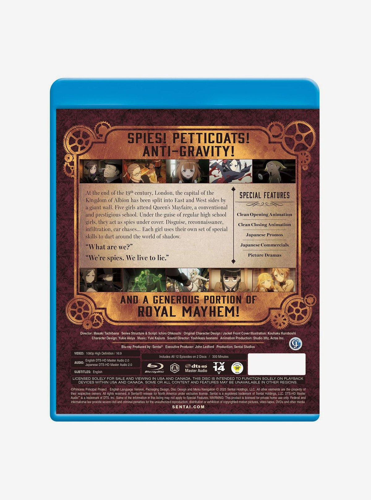 Princess Principal: Colección completa en Blu-ray