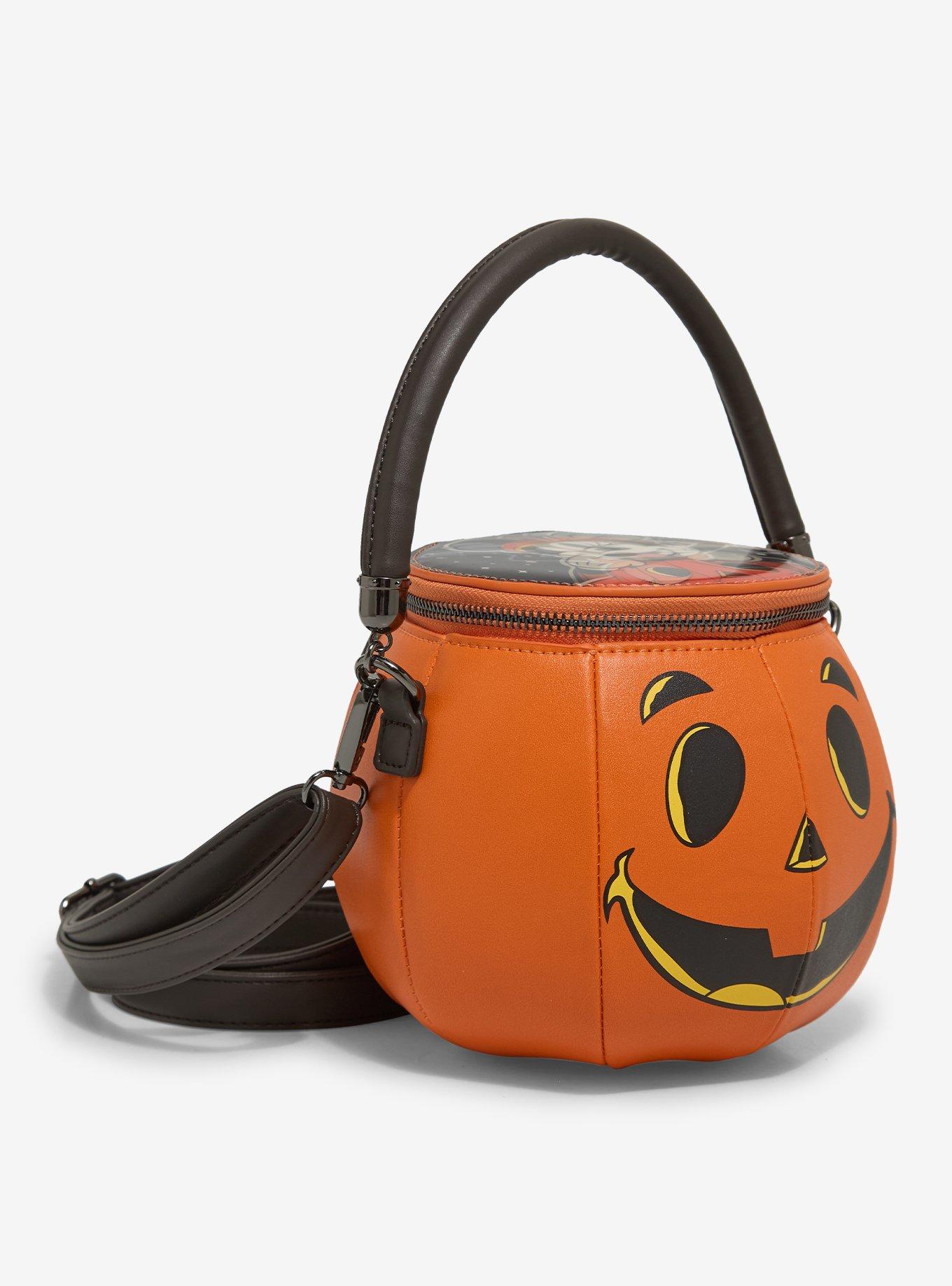 Cartera calabaza lenticular Mickey & Minnie
