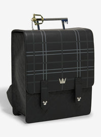 Mochila mini Disney Kingdom Hearts a cuadros con Keyblade