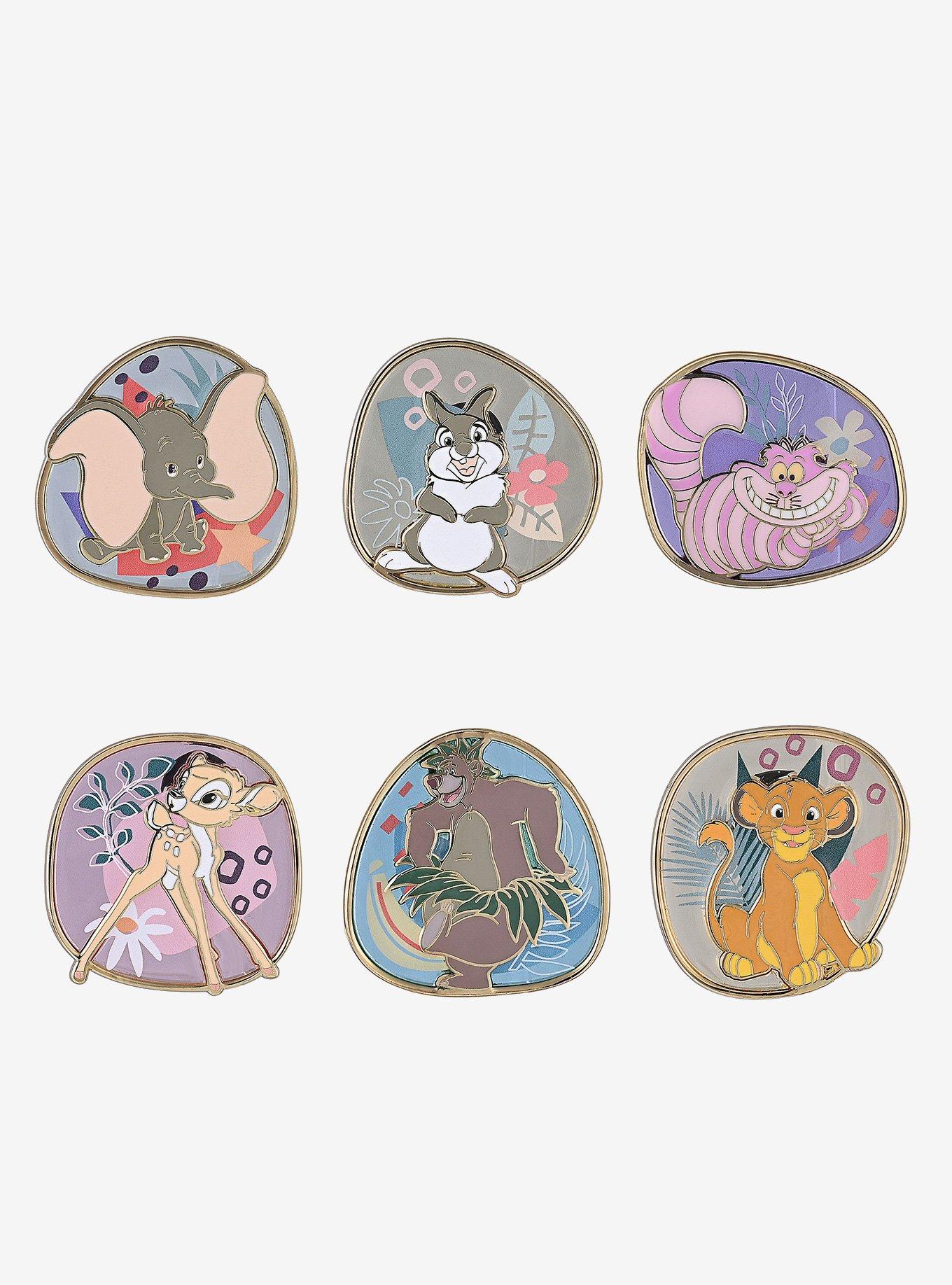 Pin esmaltado sorpresa de personajes animales Disney