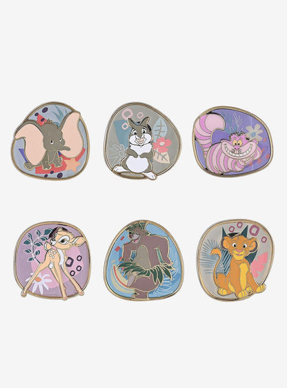 Pin esmaltado sorpresa de personajes animales Disney