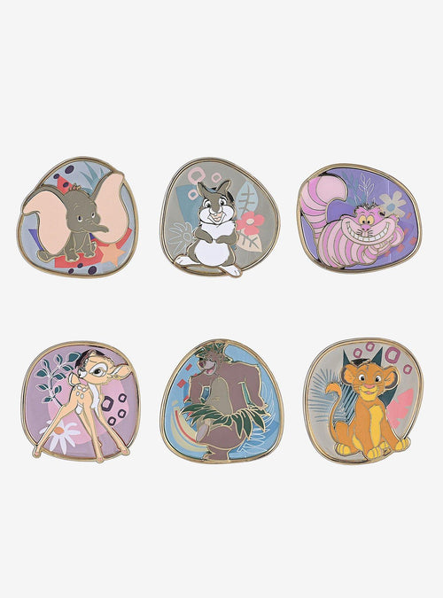 Pin esmaltado sorpresa de personajes animales Disney
