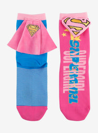 Calcetines a media caña de Supergirl