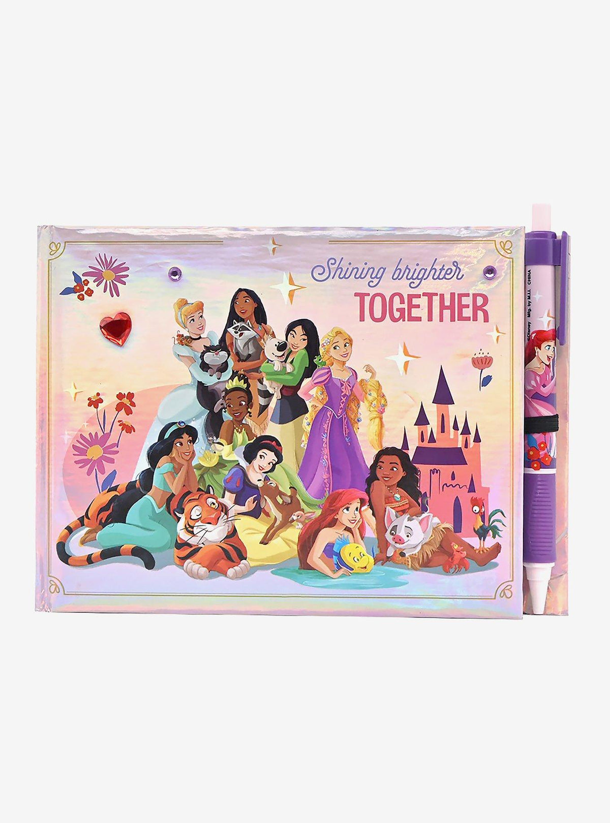 Libro de autógrafos y lápiz Princesas Disney