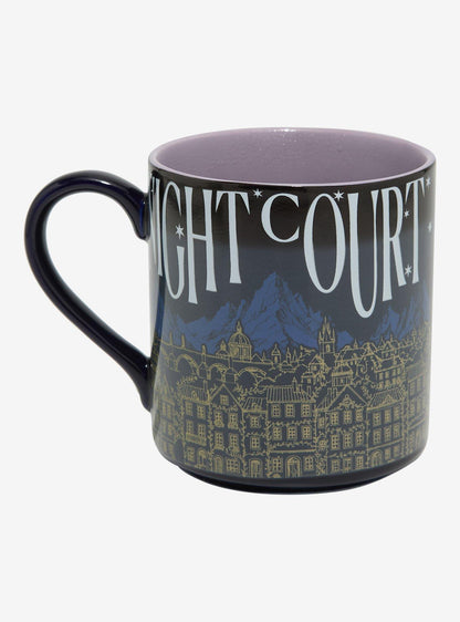 Taza Night Court de A Court of Thorns and Roses