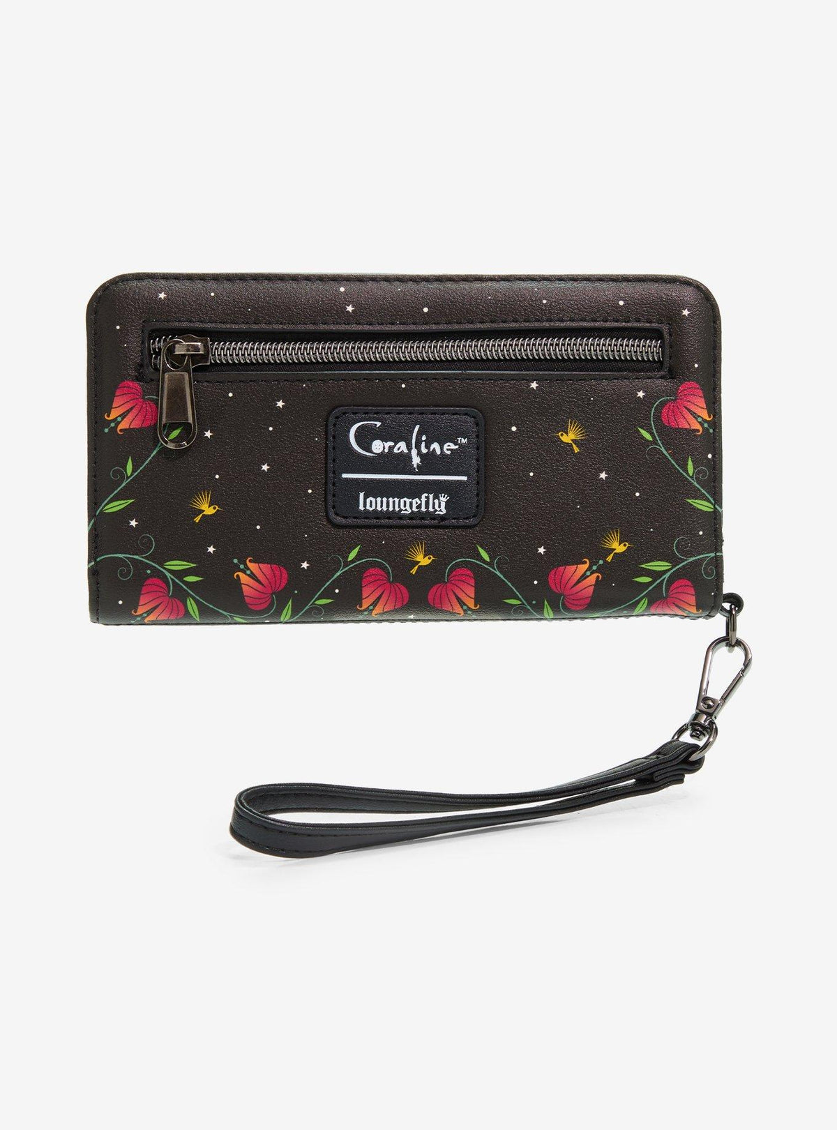 Billetera tecnológica Coraline: jardín y luna