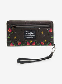 Billetera tecnológica Coraline: jardín y luna
