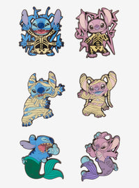 Pin esmaltado sorpresa Halloween Stitch y Angel