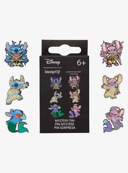 Pin esmaltado sorpresa Halloween Stitch y Angel