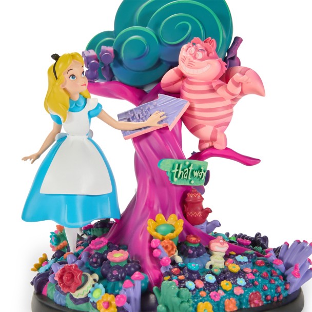 Figura fosforescente 75.º aniversario de Alice in Wonderland