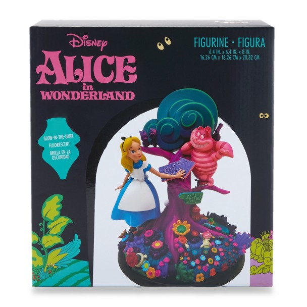Figura fosforescente 75.º aniversario de Alice in Wonderland