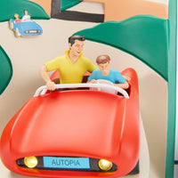 Figura 3D iluminada de Autopia – Disneyland