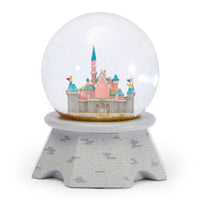 Globo de nieve iluminado del Castillo de la Bella Durmiente