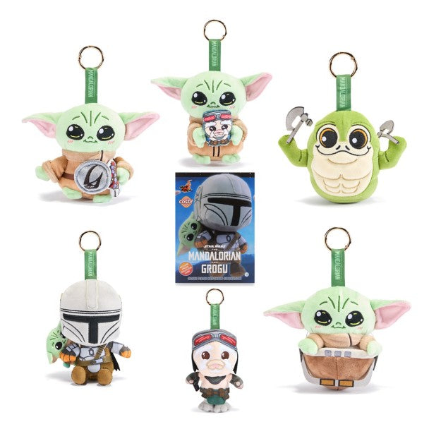 Llavero sorpresa de peluche de The Mandalorian y Grogu