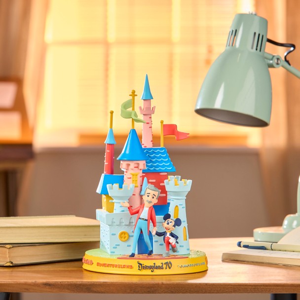 Figura de Walt Disney y Mickey Mouse: 70.º aniversario