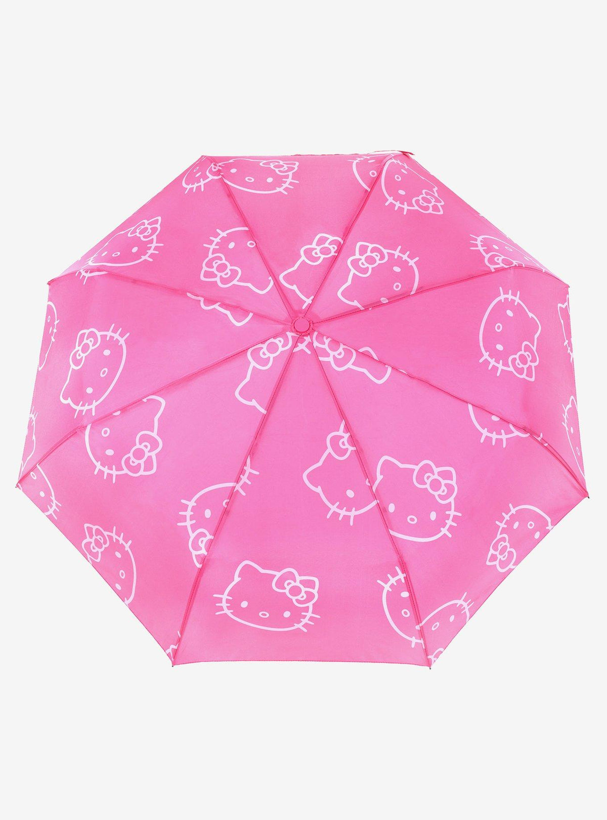 Paraguas compacto rosado Hello Kitty