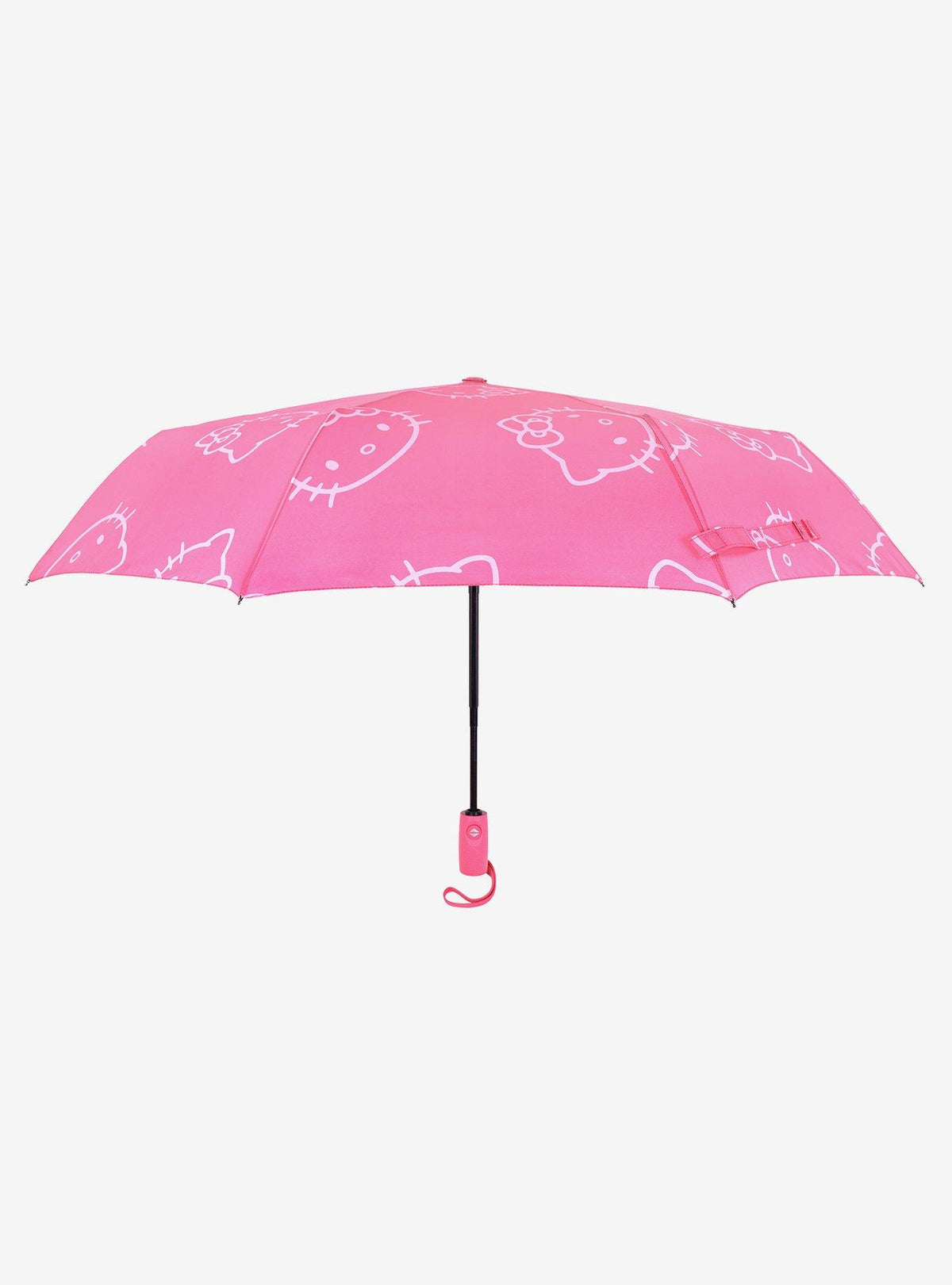 Paraguas compacto rosado Hello Kitty