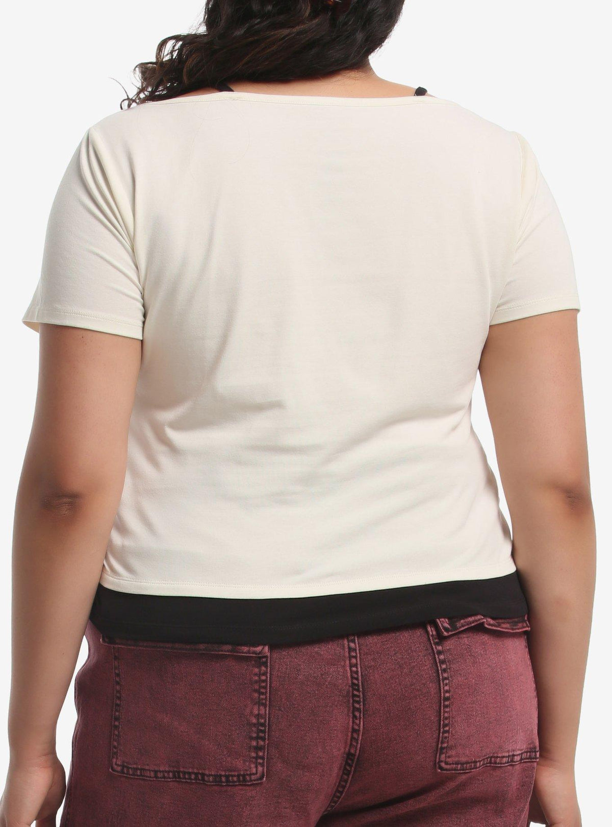 Polera crop 2 en 1 El viaje de Chihiro, talla plus