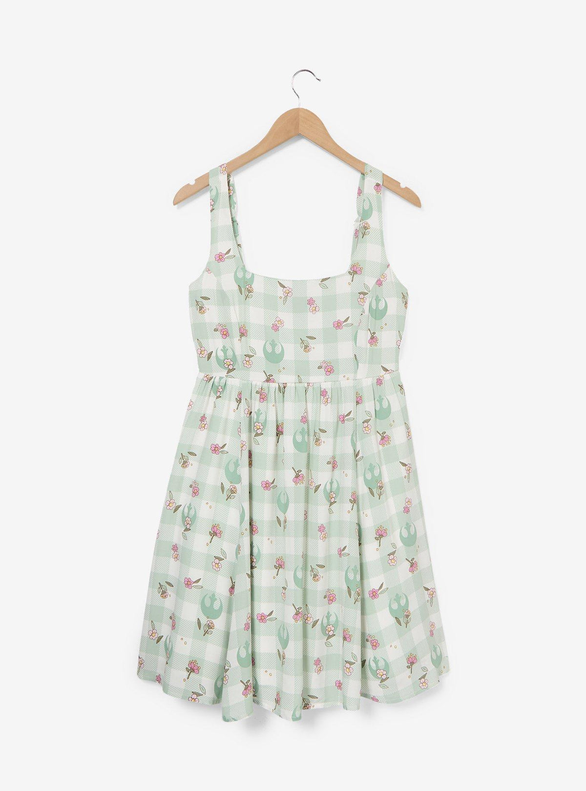 Vestido Star Wars Rebel de cuadros vichy
