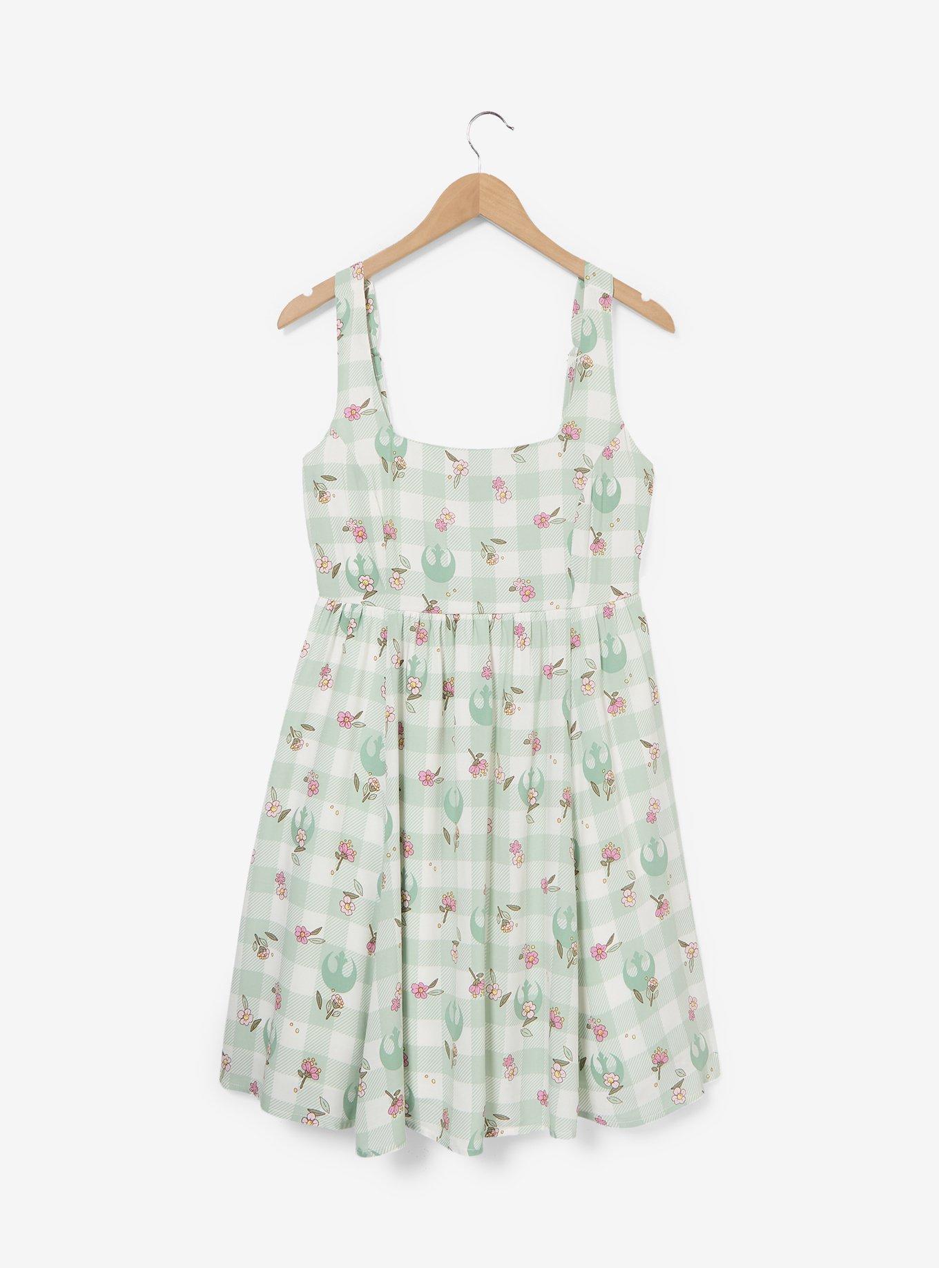 Vestido Star Wars Rebel de cuadros vichy
