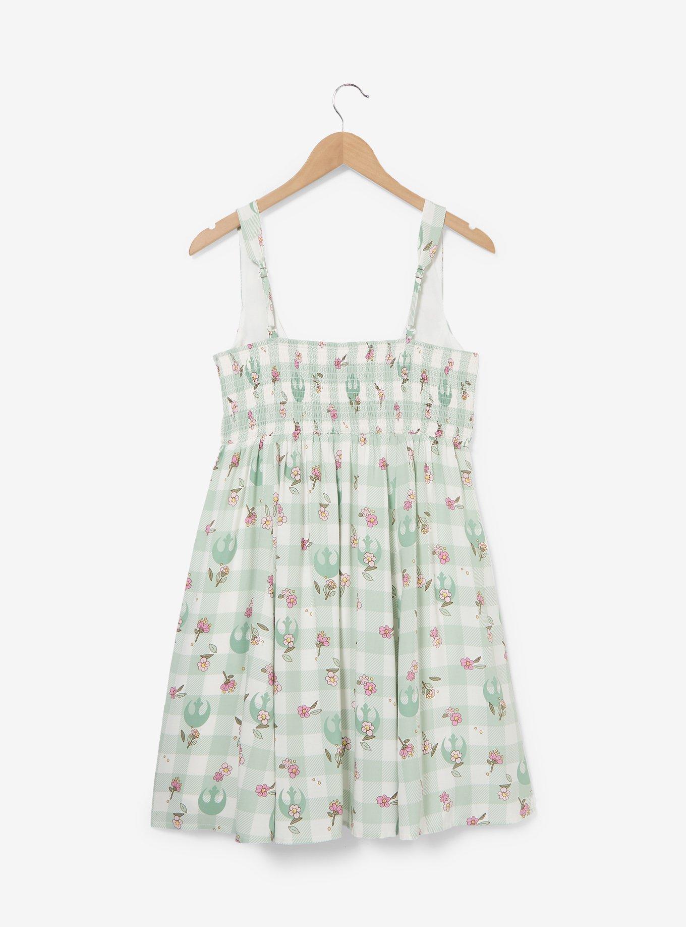 Vestido Star Wars Rebel de cuadros vichy