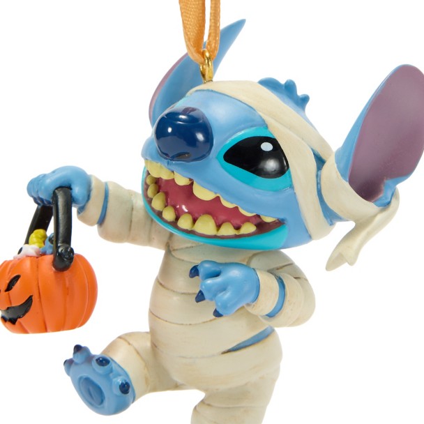 Adorno de Halloween de Stitch como momia