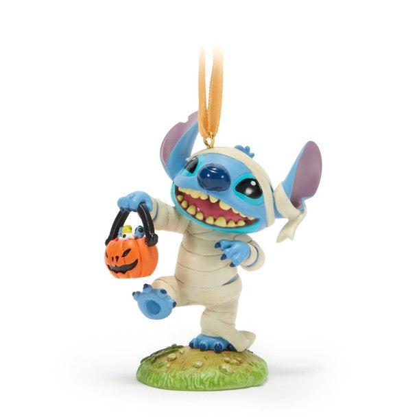 Adorno de Halloween de Stitch como momia