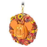 Adorno de Halloween: corona de calabaza de Mickey Mouse