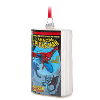 Adorno de vidrio de Spider-Man estilo cómic