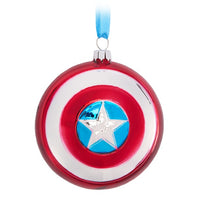 Adorno de vidrio del escudo del Capitán América