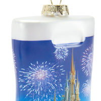 Adorno de vidrio Bolsa de compras de Disney Parks