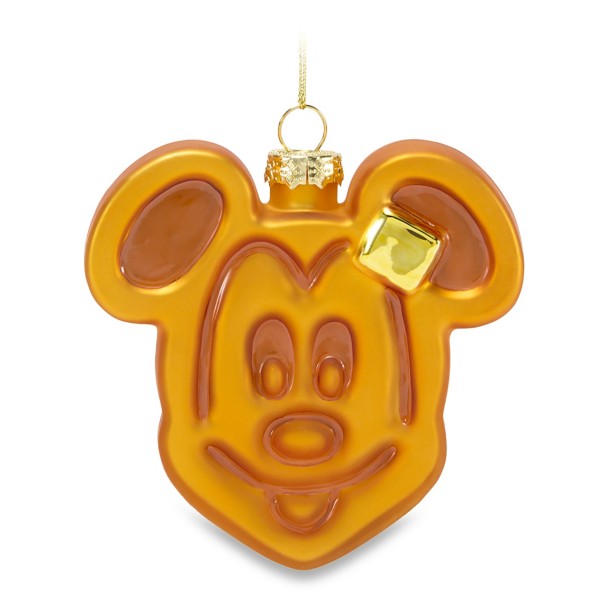 Adorno de vidrio Waffle de Mickey Mouse