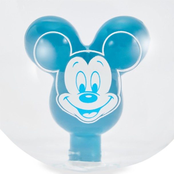 Adorno esférico de vidrio de Mickey Mouse