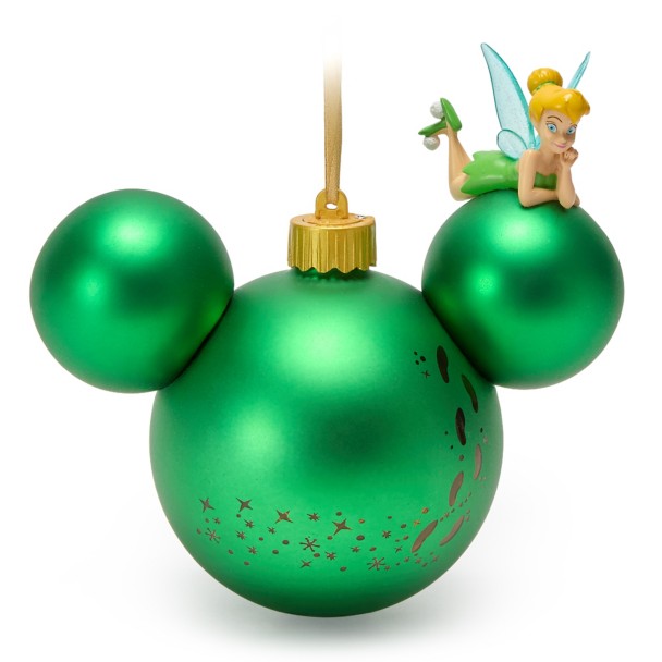Adorno esférico de Tinker Bell y Mickey Mouse – Peter Pan