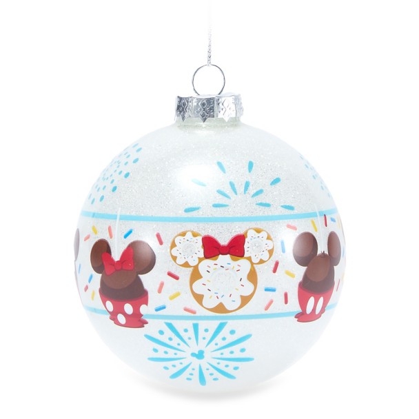Adorno esférico de Mickey y Minnie Mouse
