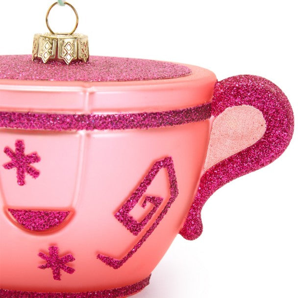 Adorno de vidrio: Fiesta del Té Loco – Alice in Wonderland