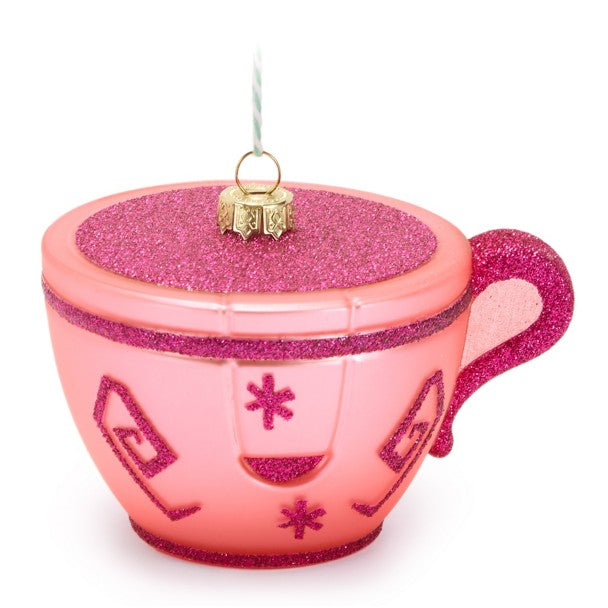 Adorno de vidrio: Fiesta del Té Loco – Alice in Wonderland