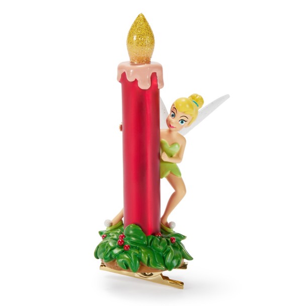Adorno con clip de Tinker Bell y vela – Peter Pan
