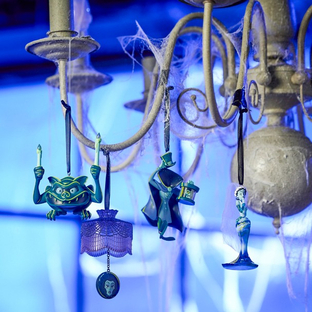 Adorno candelabro de gárgola de The Haunted Mansion