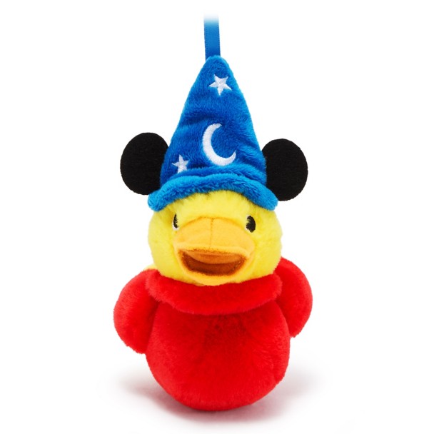 Adorno de pato de peluche Sorcerer Mickey Mouse – Fantasia