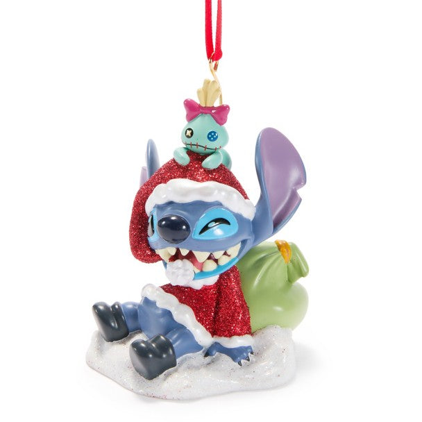 Adorno navideño de Stitch y Scrump