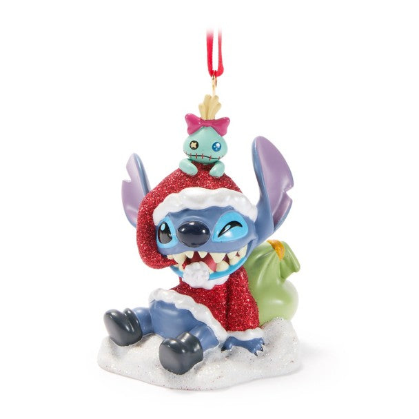 Adorno navideño de Stitch y Scrump