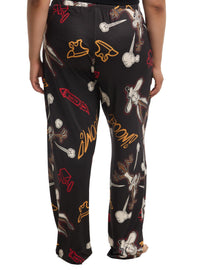Pantalón de pijama Looney Tunes Wile E. Coyote, talla plus