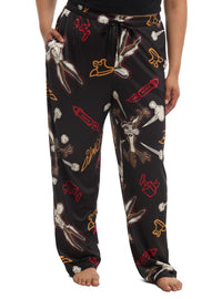 Pantalón de pijama Looney Tunes Wile E. Coyote, talla plus