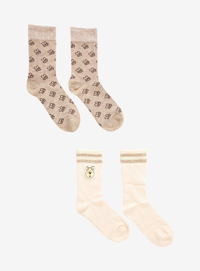 Calcetines de Winnie the Pooh y abejas, 2 pares